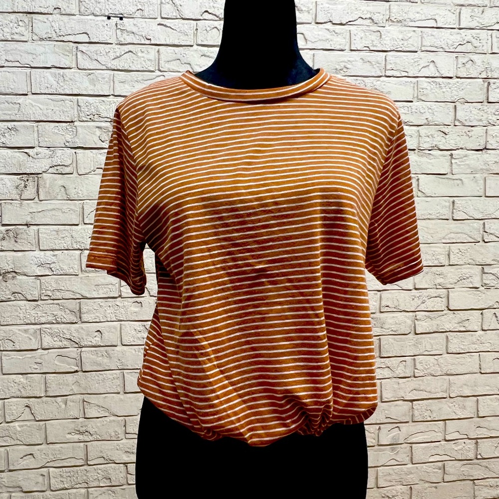 Tie waist tee
